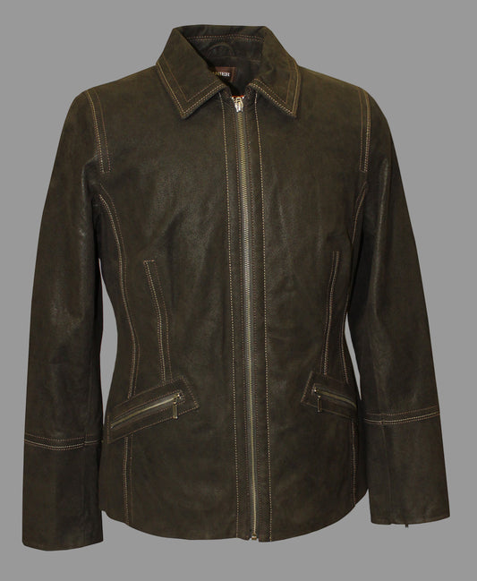 L00413 - Paris - DISCONTINUED Ladies Leather Jacket