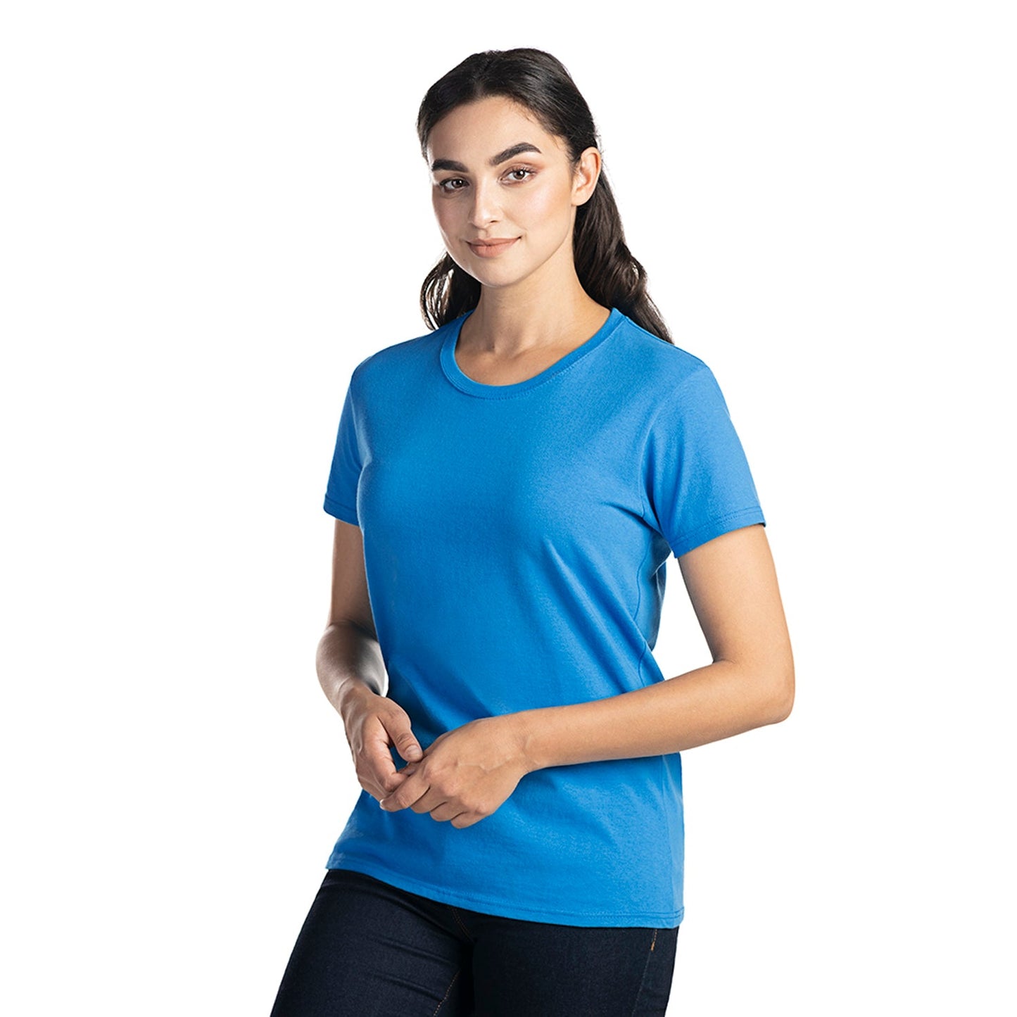 S05611 - Parkour - Ladies RING SPUN Combed Cotton Crewneck T-Shirt
