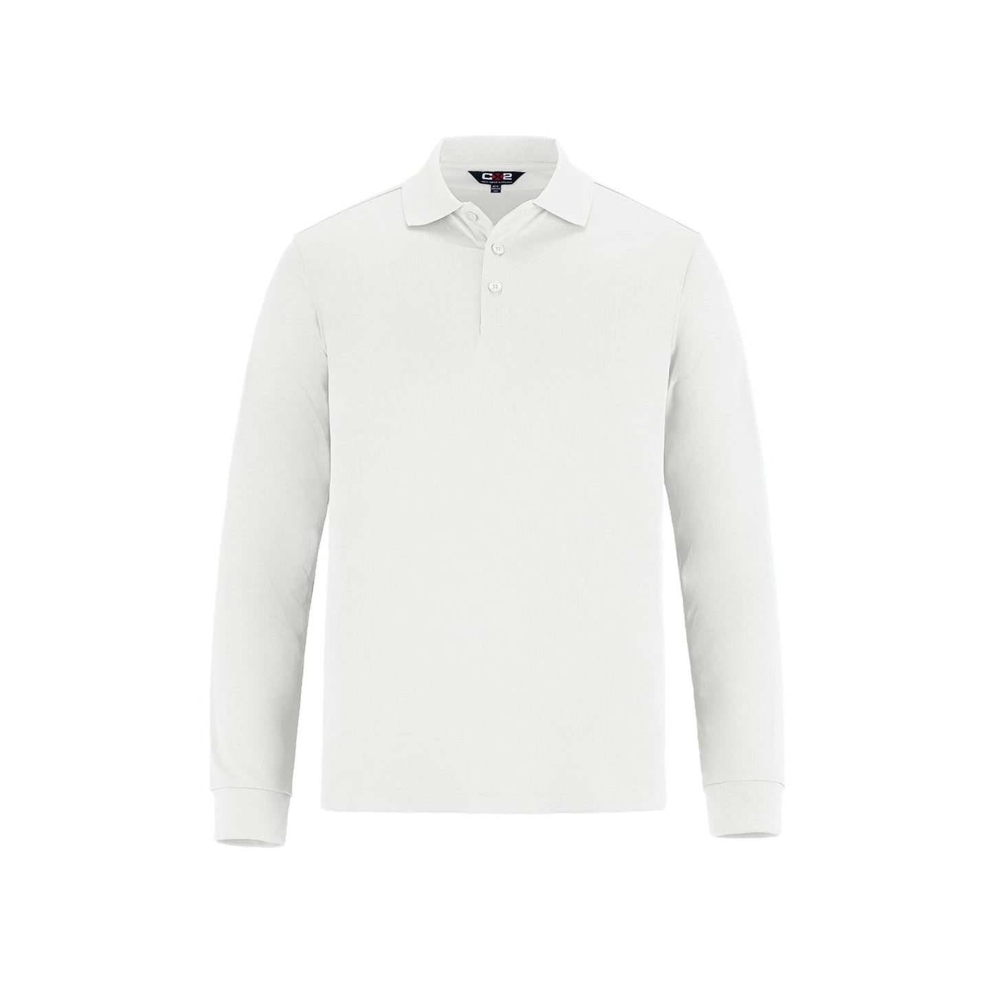 S05737 - Birdie - Polo à manches longues en maille piquée pour homme