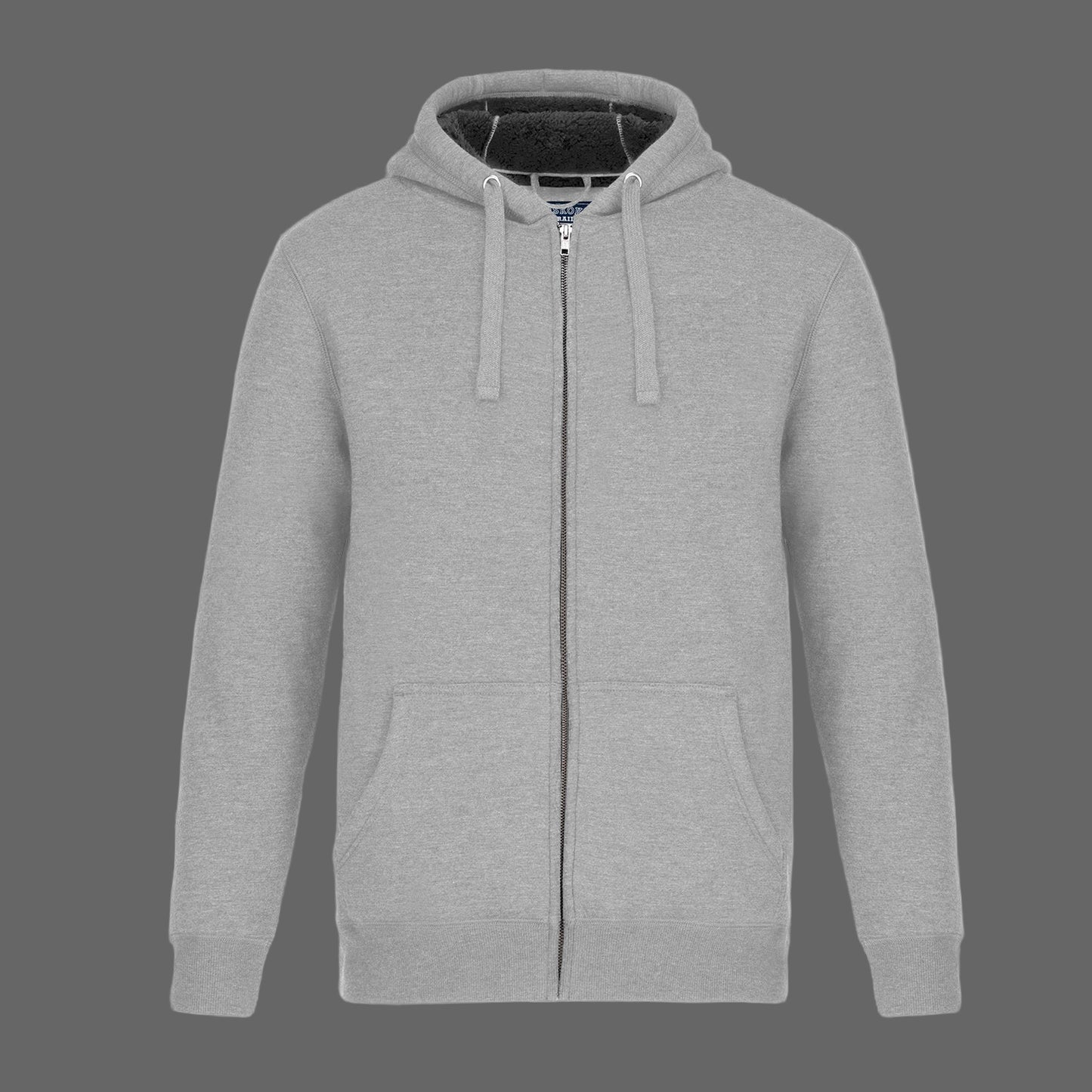 L00785 - Yolo - Adult Full-Zip Hooded Sweatshirt w/ Sherpa Fleece