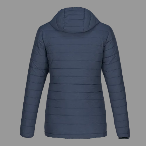 L00931 - Yukon - Ladies Puffy Jacket w/ Detachable Hood