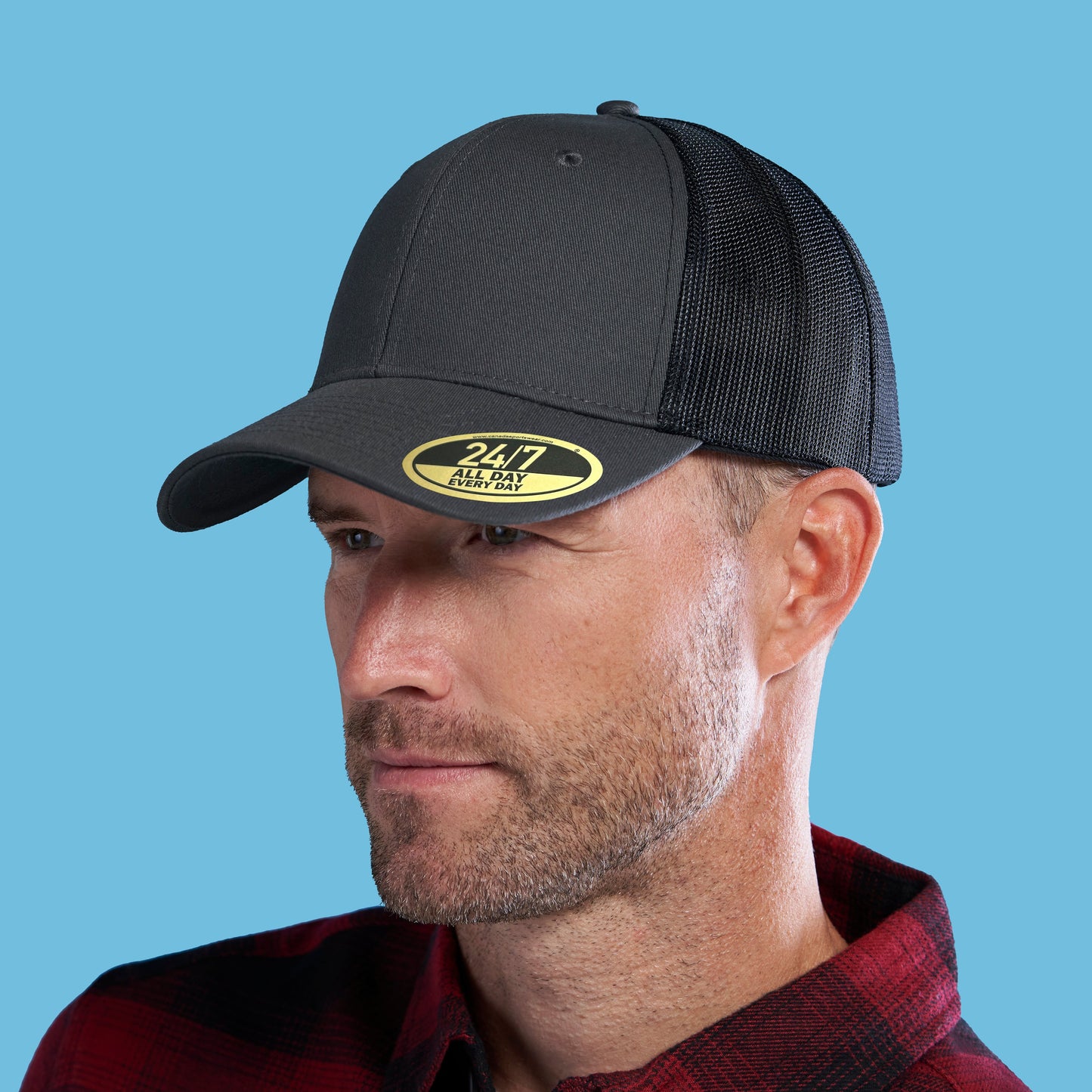 H08205 - Trucker - Snap Back Trucker Cap