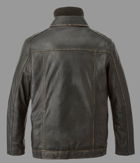 L00480 - DISCONTINUED - Insulated Lamb Leather Jacket