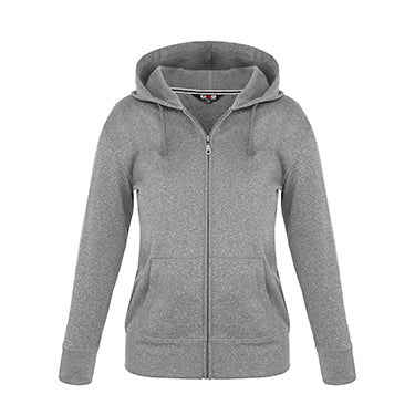 L00668 - Cypress Creek - Ladies Polyester Full-Zip Hooded Sweatshirt