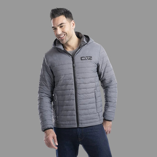 L00930 - Yukon - Men's Puffy Jacket w/ Detachable Hood