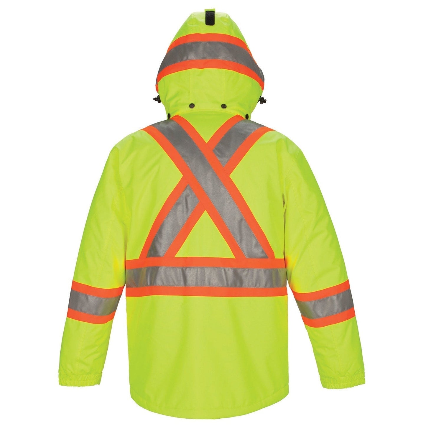 L01250 - Armour - Hi-Vis Insulated Parka w/ Detachable Hood