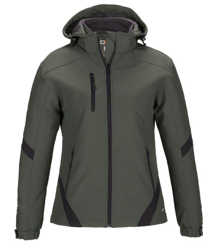 L03201 - Typhoon - Ladies Insulated Softshell Jacket w/ Detachable Hood