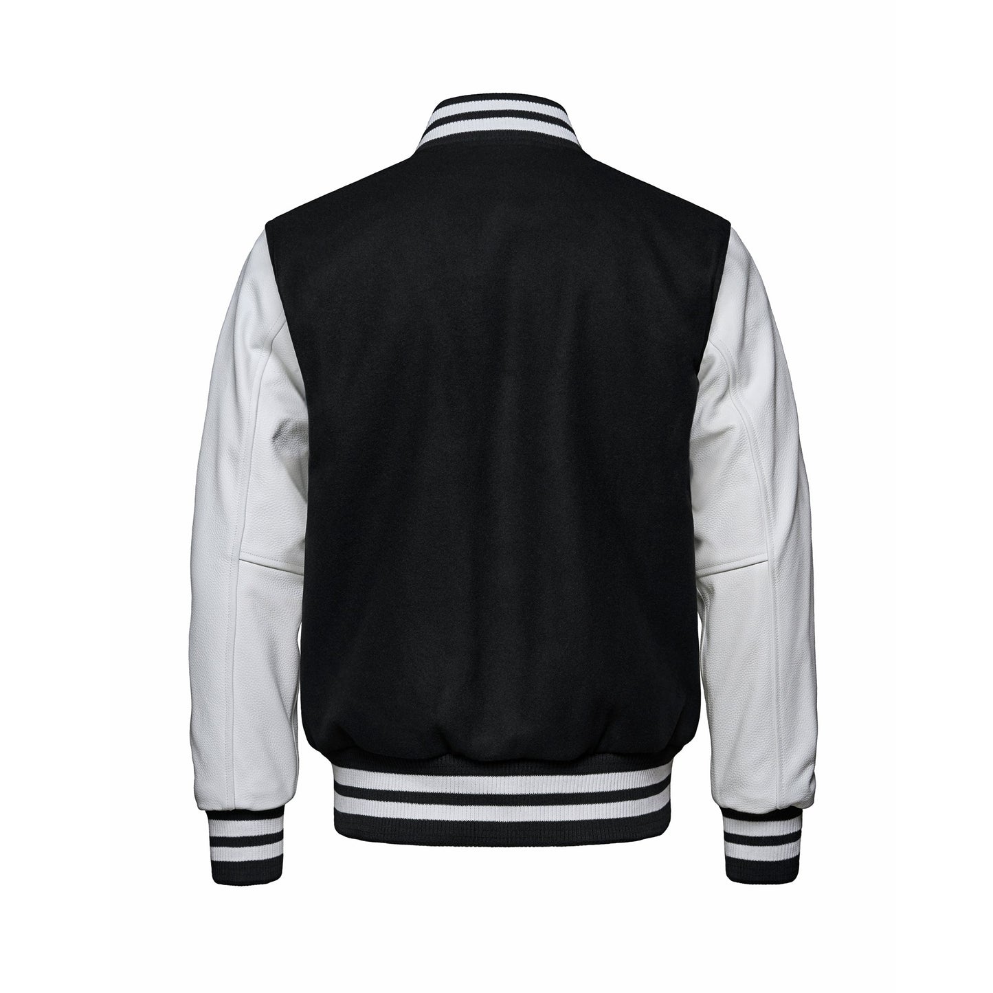 L6085Y - Varsity - YOUTH Melton and Leather Varsity Jacket