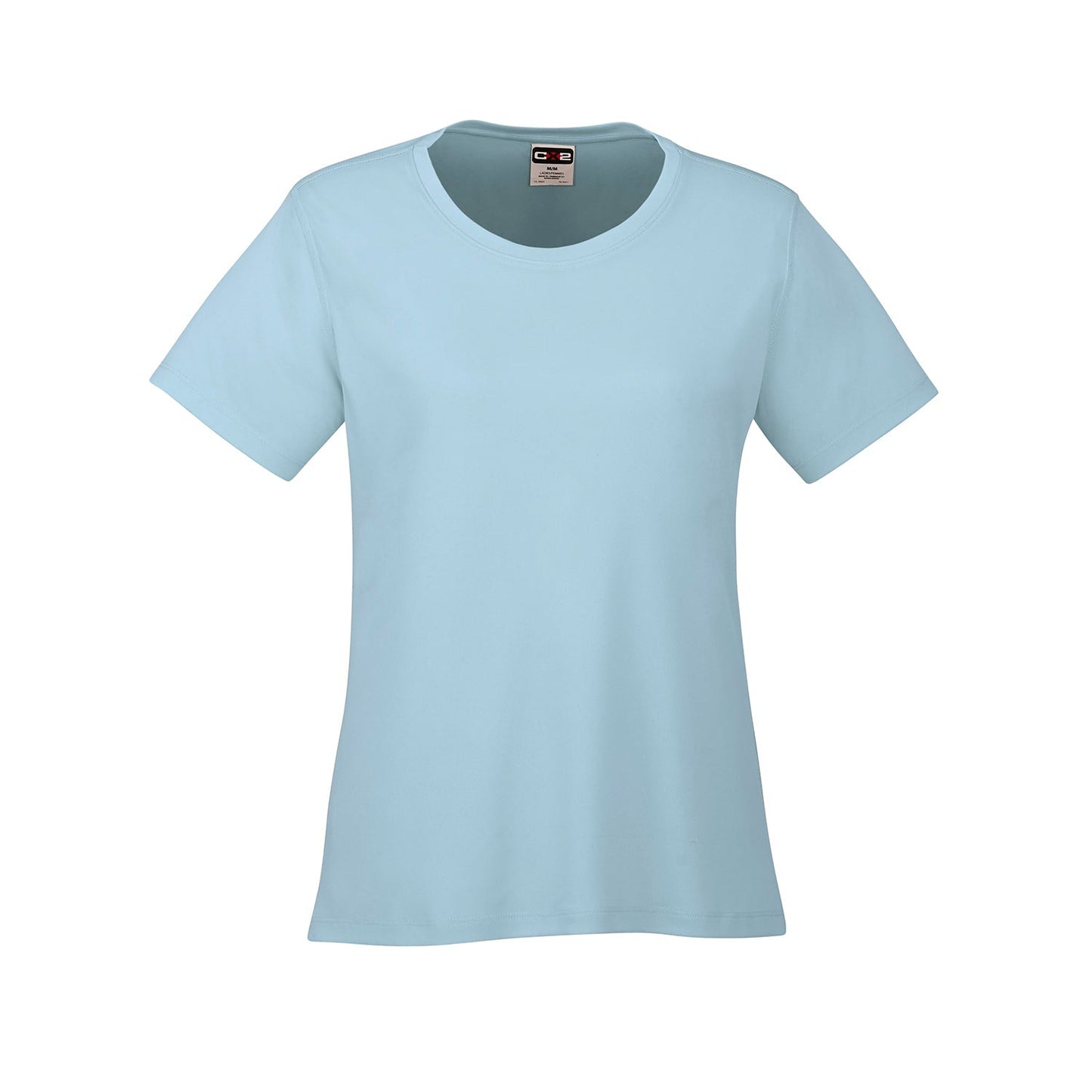 S05936 - Côte - T-shirt femme col rond en polyester
