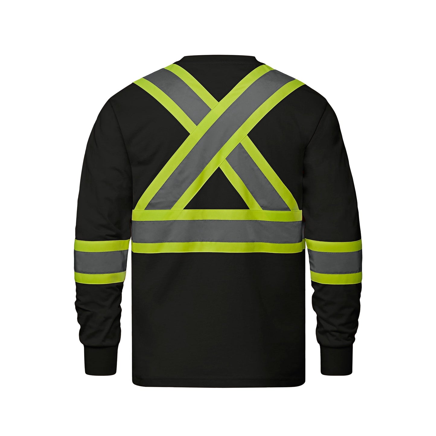 S05995 - Paramount - Cotton Long Sleeve Hi-Vis T-Shirt