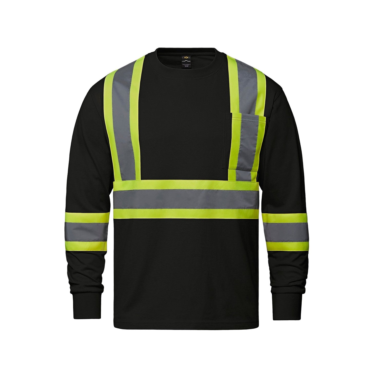 S05995 - Paramount - Cotton Long Sleeve Hi-Vis T-Shirt