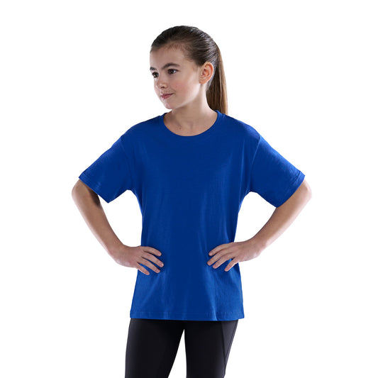 S5650Y - Sprint - Youth 50/50 Cotton/Polyester Crewneck T-Shirt