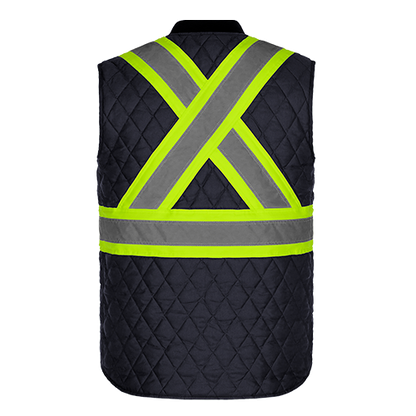 L01225 - Mack - Gilet matelassé haute visibilité 