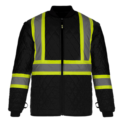 L01275 - Kenworth - Parka haute visibilité 5 en 1 avec capuche amovible 