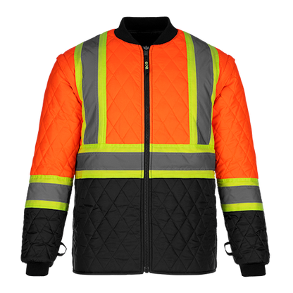 L01275 - Kenworth - Parka haute visibilité 5 en 1 avec capuche amovible 