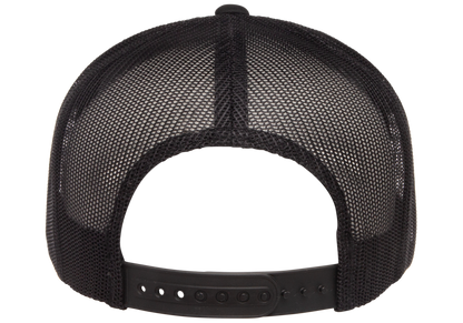 F06006 - YP Classics 5 Panel Flat Peak Snap Back Trucker Cap
