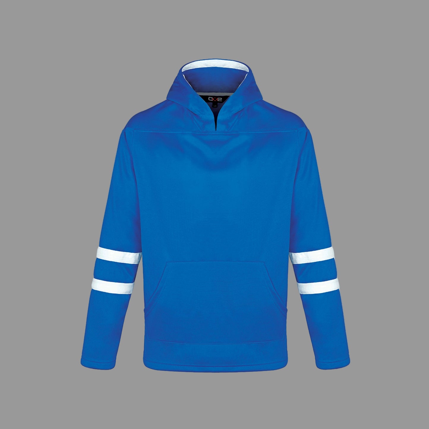 L0617Y - Dangle - DISCONTINUED Youth Pullover Hockey Lace Hooded Sweatshirt