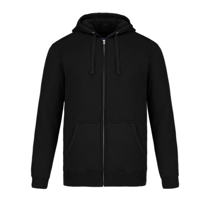 L00785 - Yolo - Adult Full-Zip Hooded Sweatshirt w/ Sherpa Fleece