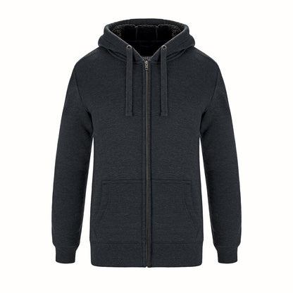 L00786 - Yolo - Ladies Full-Zip Hooded Sweatshirt w/ Sherpa Fleece