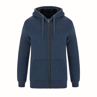 L00786 - Yolo - Ladies Full-Zip Hooded Sweatshirt w/ Sherpa Fleece