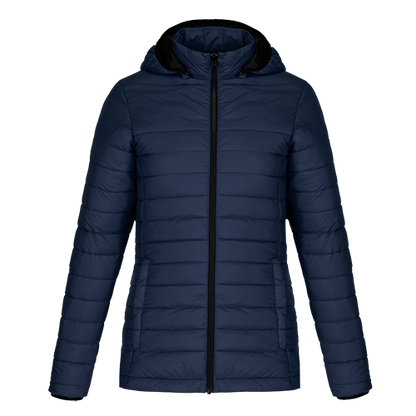 L00901 - Canyon - Ladies Puffy Jacket w/ Detachable Hood