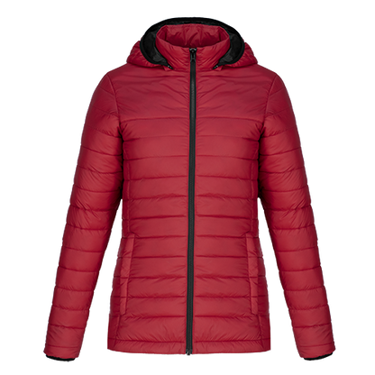 L00901 - Canyon - Ladies Puffy Jacket w/ Detachable Hood