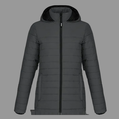 L00931 - Yukon - Ladies  Puffy Jacket w/ Detachable Hood