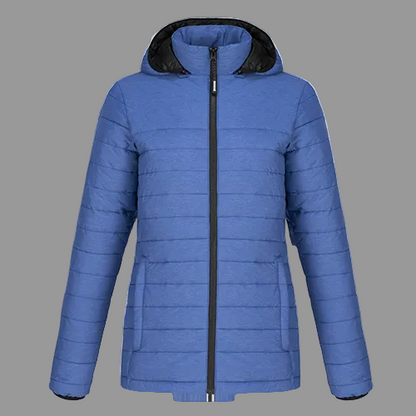 L00931 - Yukon - Ladies  Puffy Jacket w/ Detachable Hood