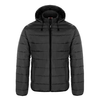 L00980 - Glacial - Men's Puffy Jacket With Detachable Hood