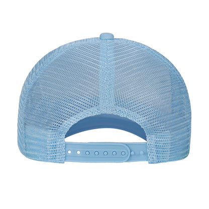 H08210 - Casquette trucker rétro à 5 panneaux en mousse avec fermeture snapback 