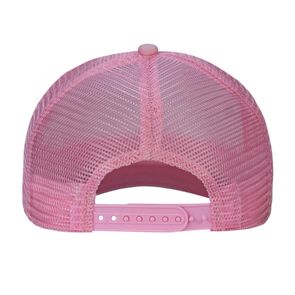 H08210 - Casquette trucker rétro à 5 panneaux en mousse avec fermeture snapback 