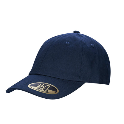 H08215 - Casquette classique en sergé de coton 