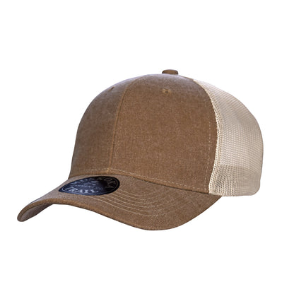 H08360 - TRAILHEAD - Pigment Dyed Snap Back Trucker Cap