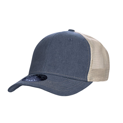 H08360 - TRAILHEAD - Pigment Dyed Snap Back Trucker Cap