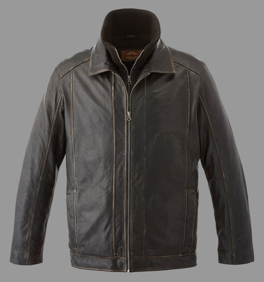 L00480 - DISCONTINUED - Insulated Lamb Leather Jacket