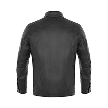 L00497 - Francfort - Veste isolante en cuir d'agneau pour homme 