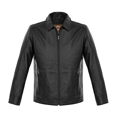 L00497 - Francfort - Veste isolante en cuir d'agneau pour homme 