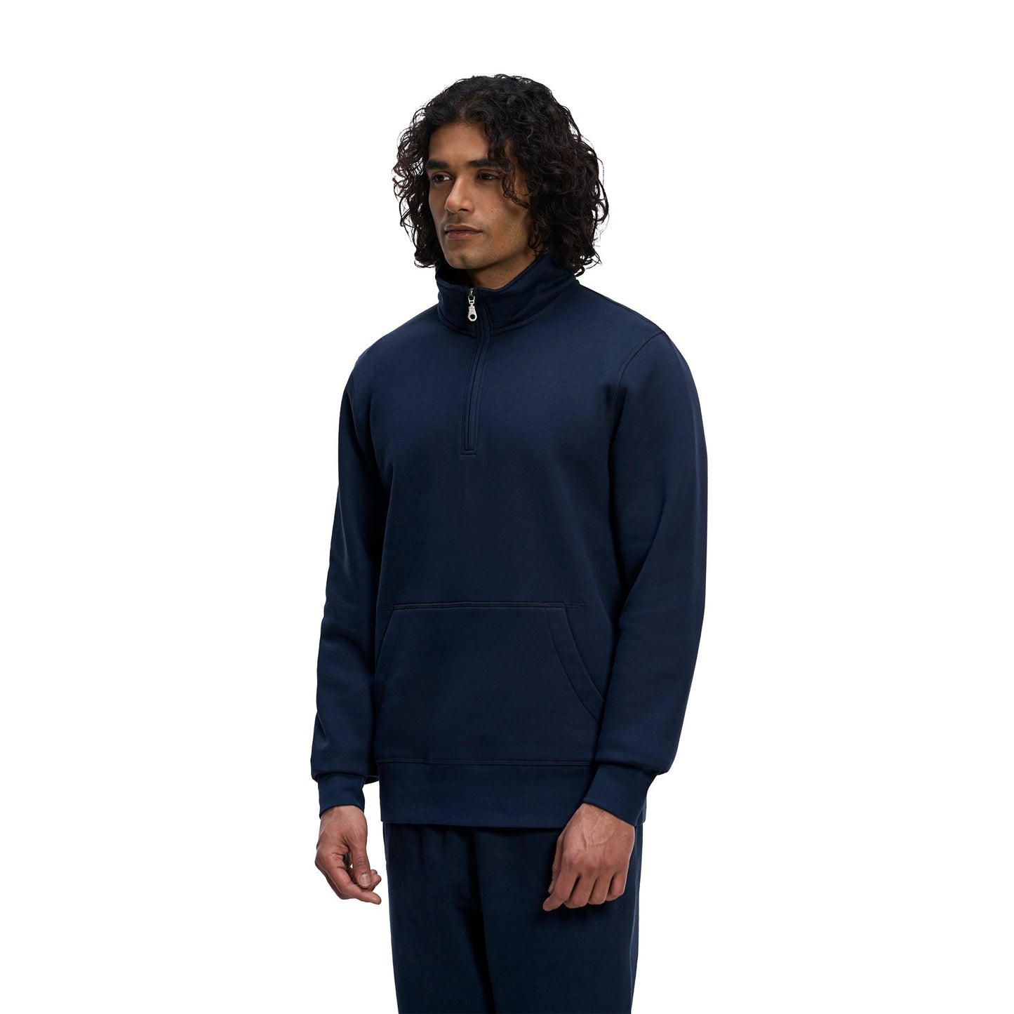 L00602 - Fairmount - 1/4 Zip Sweatshirt w/ Pouch Pocket
