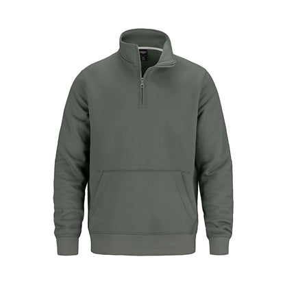 L00602 - Fairmount - 1/4 Zip Sweatshirt w/ Pouch Pocket