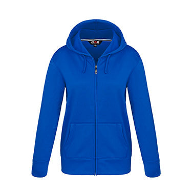 L00668 - Cypress Creek - Ladies Polyester Full-Zip Hooded Sweatshirt