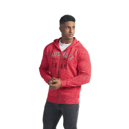 L00750 - Berkeley - Sweat à capuche zippé pour adulte 