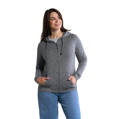 L00751 - Berkeley - Sweat à capuche zippé pour femme 