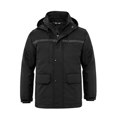 L01120 - Pinnacle - Parka 3 en 1 robuste avec capuche amovible