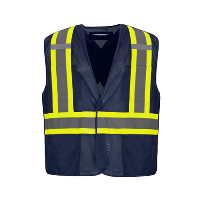 L01155 - Sentinel - Mesh Hi-Vis 5 Point Tear-away Vest - Dual Sized