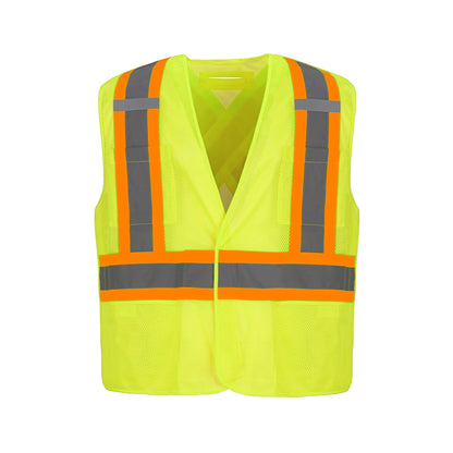 L01155 - Sentinel - Mesh Hi-Vis 5 Point Tear-away Vest - Dual Sized
