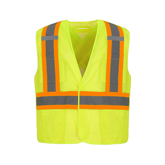 L01155 - Sentinel - Mesh Hi-Vis 5 Point Tear-away Vest - Dual Sized