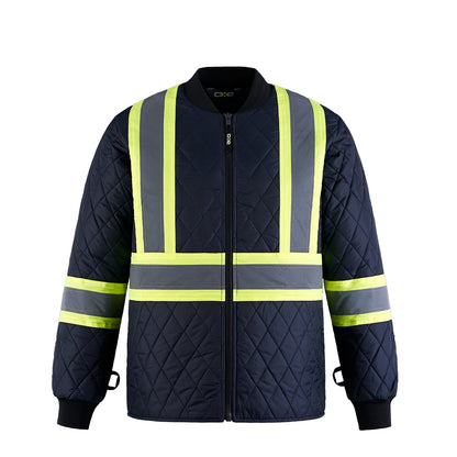 L01277 - Peterbilt - Blouson aviateur 3 en 1 haute visibilité avec capuche amovible 