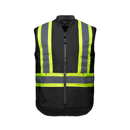 L01295 - Titan - Gilet haute visibilité en toile de coton 