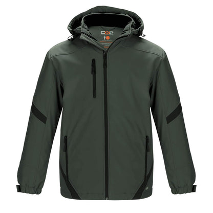 L03200 - Typhoon - Men's Insulated Softshell Jacket w/ Detachable Hood