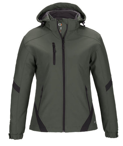 L03201 - Typhoon - Ladies Insulated Softshell Jacket w/ Detachable Hood